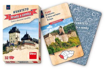 DINO Kvarteto Hrady a zámky