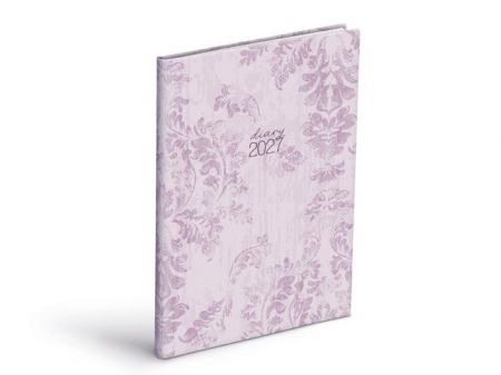 Diář týdenní 2027 T805 PU potištěné 3, 14,7cm x 21,2cm, 7781577