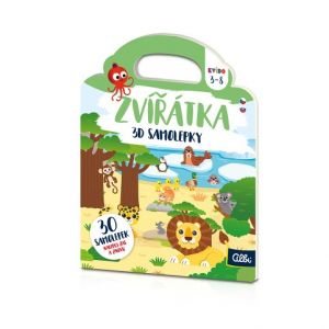 ALBI 3D samolepky: Zvířátka - Kvído