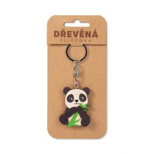 ALBI Dřevěná klíčenka - Panda