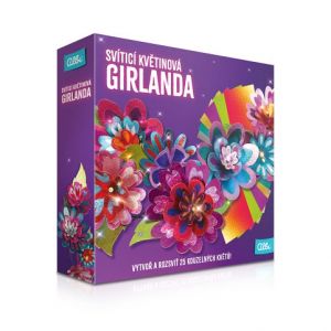 ALBI DIY Svíticí květinová girlanda