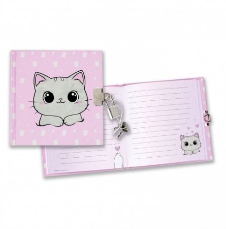 Starpak památník diář se zámkem Kitty Plush 558504
