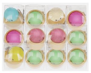 Squishy Dumpling mačkací antistresový knedlíček světelný knedlíček 4×4×4 fólie A12
