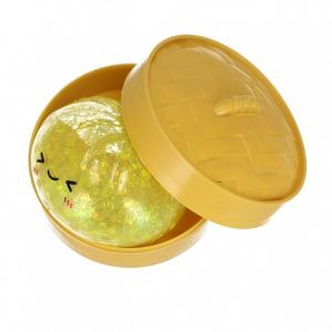 Squishy Dumpling mačkací antistresový knedlíček s kuličkami světelný 5×10 krabička