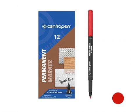 CENTROPEN Popisovač 2536 červený