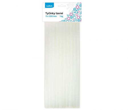 Náplň do tavné pistole 11x300mm 1kg bílé
