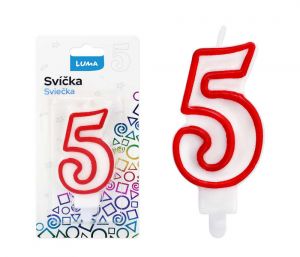 Svíčka č.5 LUMA