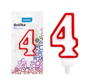 Svíčka č.4 LUMA