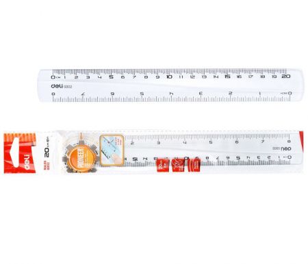 Pravítko 20 cm DELI