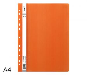 Rychlovazač A4 PP euro LUMA, oranžový