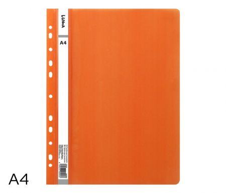 Rychlovazač A4 PP euro LUMA, oranžový
