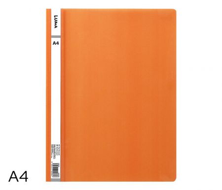Rychlovazač A4 PP LUMA, oranžový