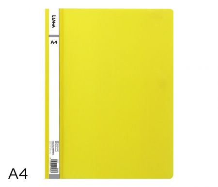 Rychlovazač A4 PP LUMA, žlutý