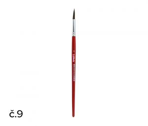 Štětec kulatý č. 9