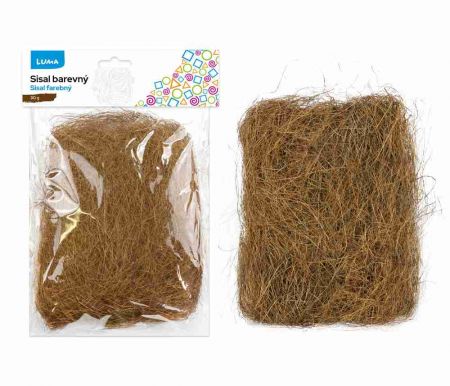 Sisal hnědý 30g LUMA