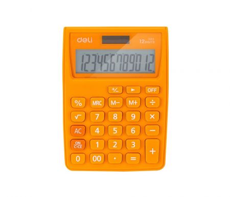 Kalkulačka DELI E1122 oranžová