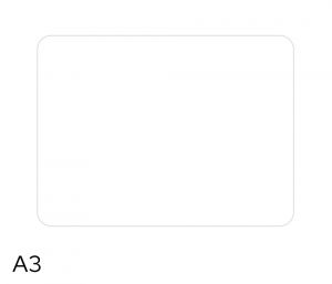 Podložka modelovací A3 bílá