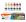 Barvy temperové DELI 12 barev 25ml Color Emotion EC14-12