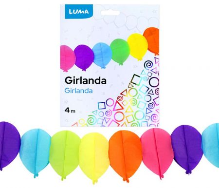 Girlanda 4m BALÓNKY
