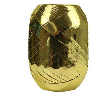 Stuha vázací 20m metal zlatá LUMA