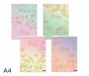 Sešit A4 linka 52l Berry mix