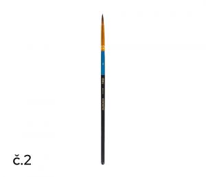 Štětec syntetický kulatý č.  2 DELI EC408-2