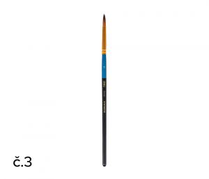 Štětec syntetický kulatý č.  3 DELI EC408-3