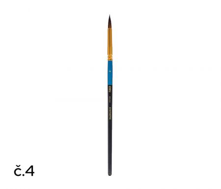 Štětec syntetický kulatý č.  4 DELI EC408-4