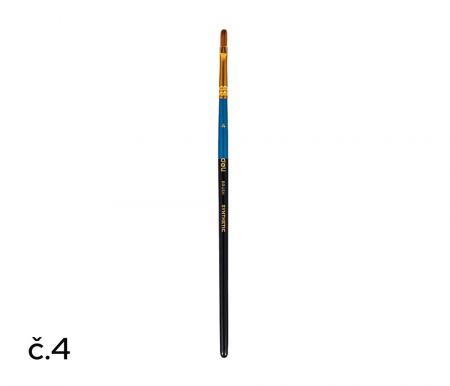 Štětec syntetický plochý č.  4 DELI EC409-4