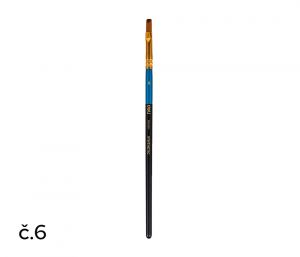 Štětec syntetický plochý č. 6 DELI EC409-6