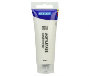 Barvy akrylové  83ml, bílá
