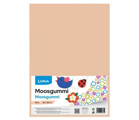 MOOSGUMMI A4 tělová LUMA, 10ks