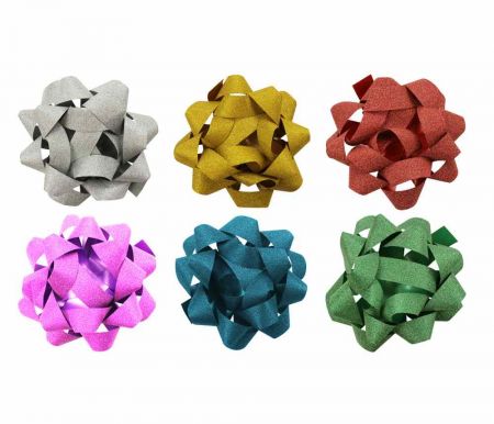 Rozeta  5cm glitr LUMA mix