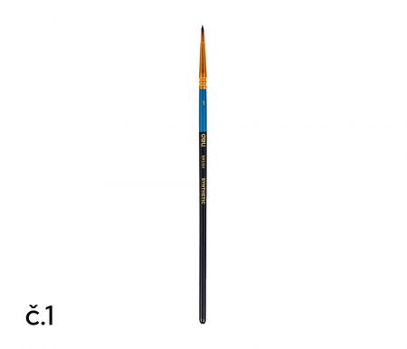 Štětec syntetický kulatý č.  1 DELI EC408-1