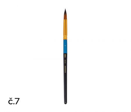 Štětec syntetický kulatý č.  7 DELI EC408-7