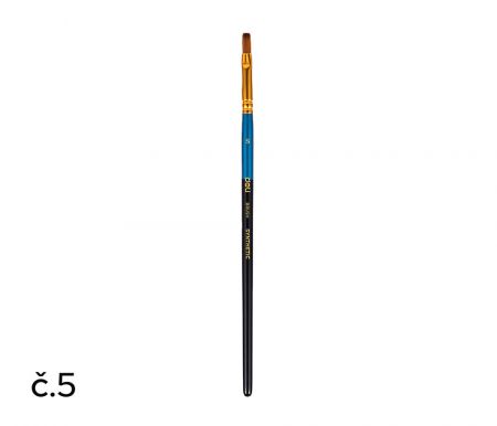Štětec syntetický plochý č.  5 DELI EC409-5