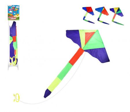 Drak letající NYLON 115 x 50cm rogalo mix
