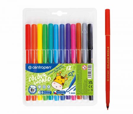 Fix CENTROPEN 7550/12 barev trojhranné