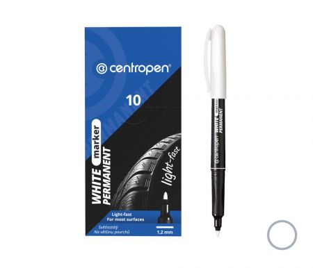 Popisovač CENTROPEN  2686 bílý
