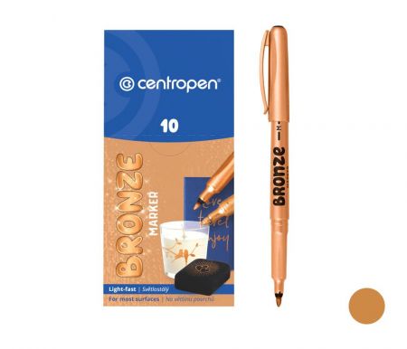 Popisovač CENTROPEN 2670 bronzový 1,0mm
