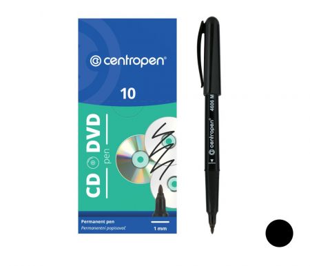 Popisovač CENTROPEN 4606 CD - černý