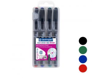 Popisovač CENTROPEN 4616/4 sada CD liner