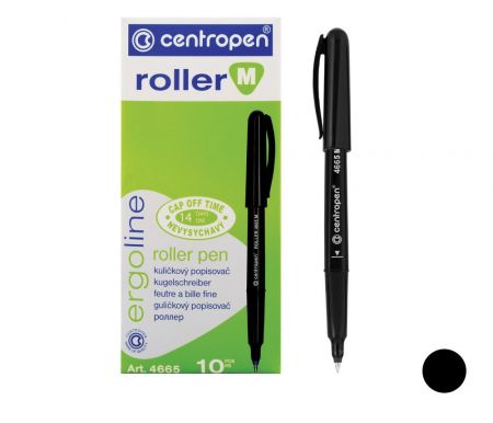 Popisovač CENTROPEN 4665 černý DOKUMENT