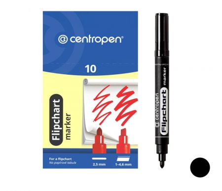 Popisovač CENTROPEN 8550 kulatý černý