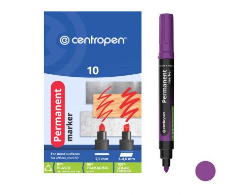 Popisovač CENTROPEN 8566 fialový
