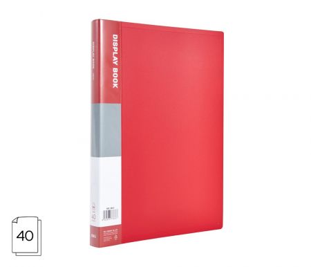 Katalogová kniha 40l DELI E38147 červená