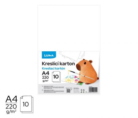 Kreslící karton A4 10l LUMA
