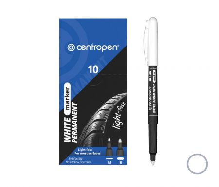 Popisovač CENTROPEN 2687 bílý