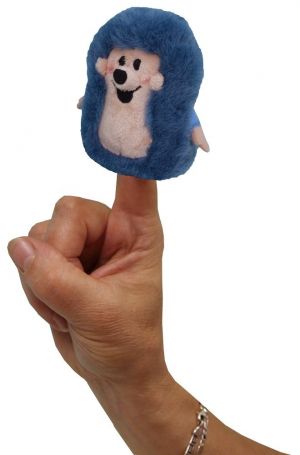 Ježek 8 cm prstový maňásek (Krtek)