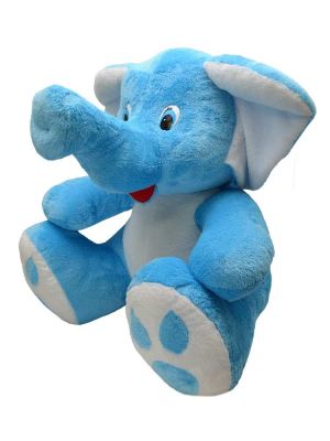 Slůně Bimbo 60 cm, světle modré, plyšová hračka